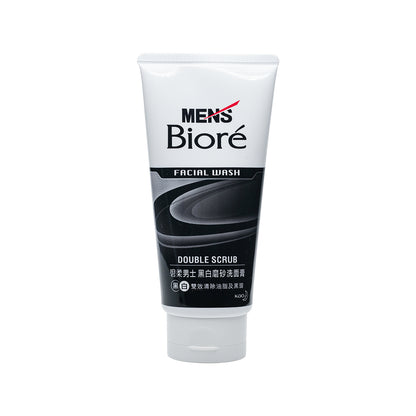 Biore Men's Facial Wash Double Scrub 100g