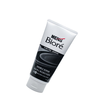 Biore Men's Facial Wash Double Scrub 100g