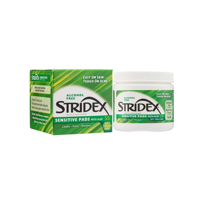 Stridex Sensitive Pads 55pcs