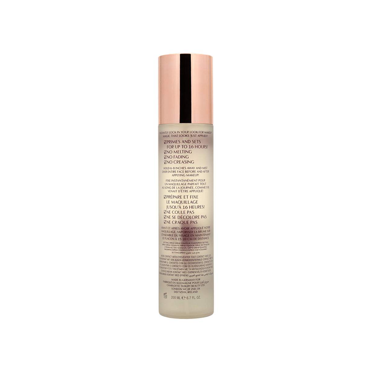 Charlotte Tilbury Airbrush Flawless Setting Spray 200ml | Sasa Global eShop