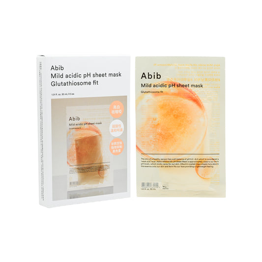 Abib Mild Acidic pH Sheet Mask - Glutathiosom 5pcs