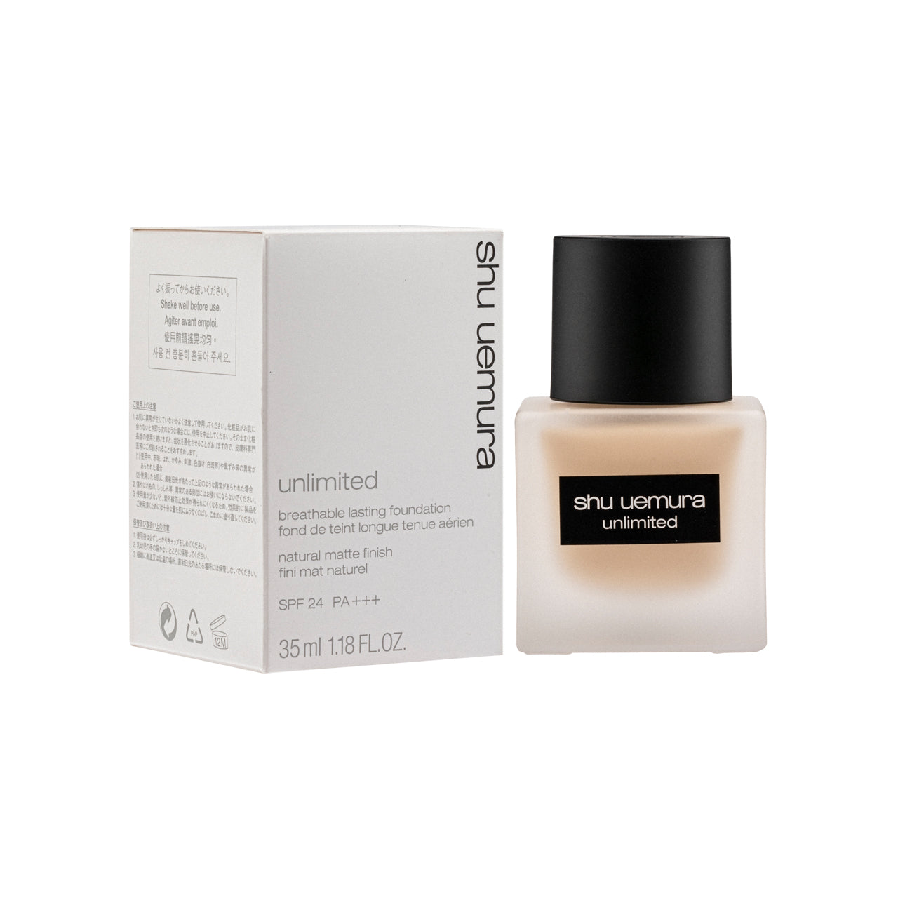 Shu Uemura Unlimited Breathable Lasting Foundation SPF24 PA+++