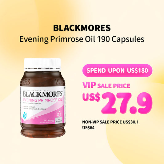 Blackmores Evening Primrose Oil 190 Capsules