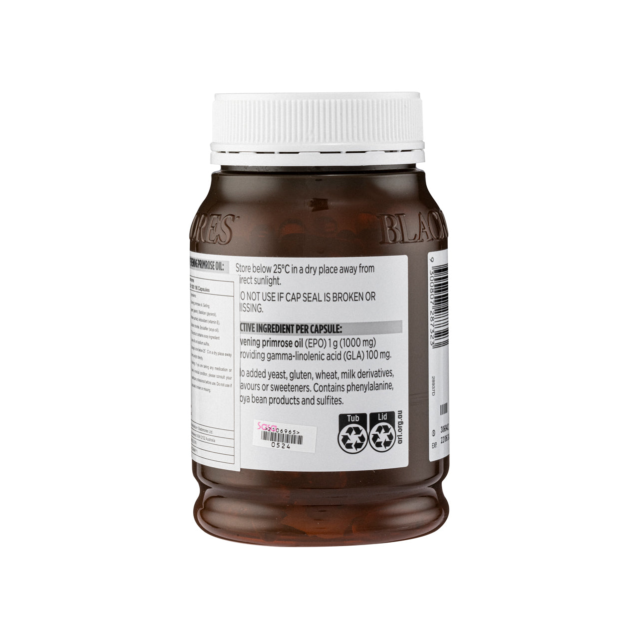 Blackmores Evening Primrose Oil 190 Capsules | Sasa Global eShop