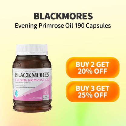 Blackmores Evening Primrose Oil 190 Capsules