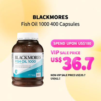 Blackmores Fish Oil 1000 400 Capsules