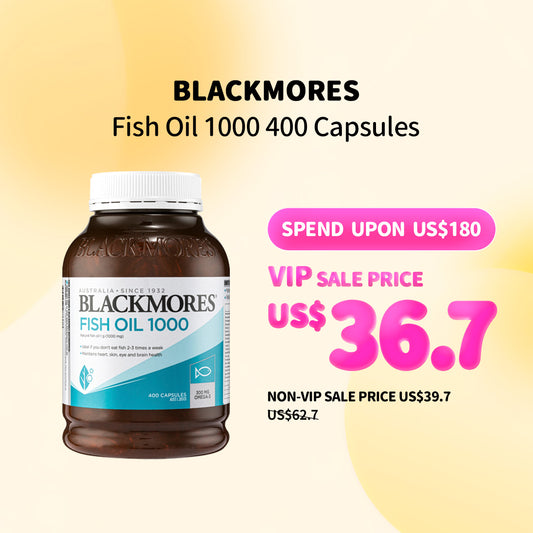 Blackmores Fish Oil 1000 400 Capsules