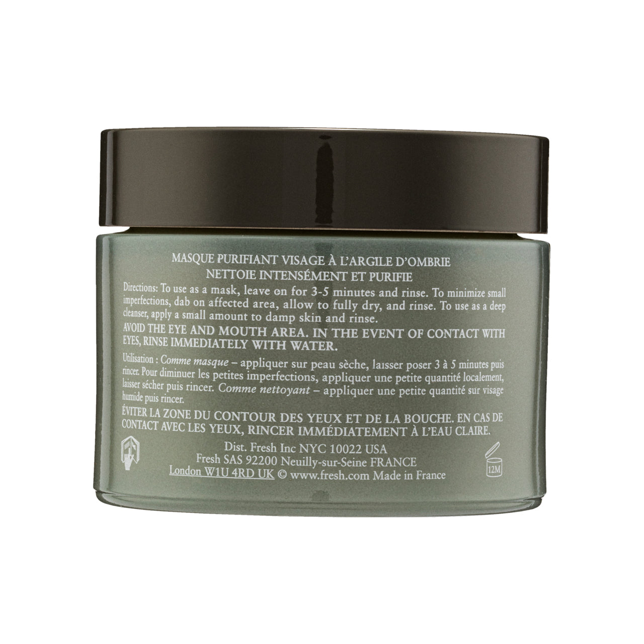 Fresh Umbrian Clay Purifying Mask 100ML | Sasa Global eShop