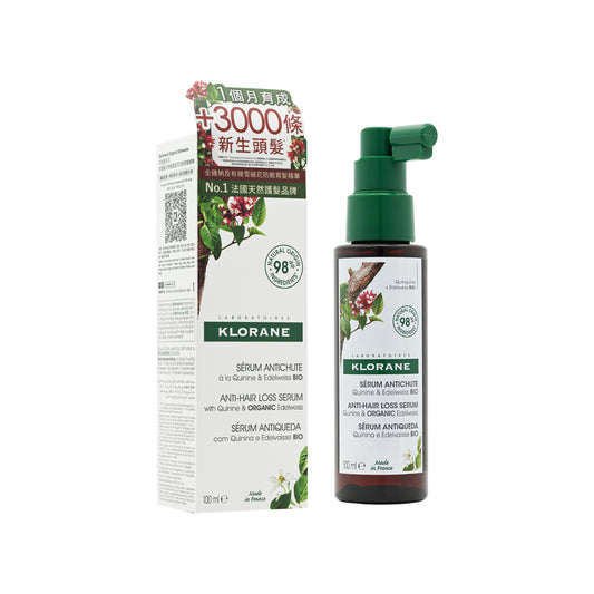 Klorane Anti-hair Loss Serum with Quinine &Organic Edelweiss 100ml