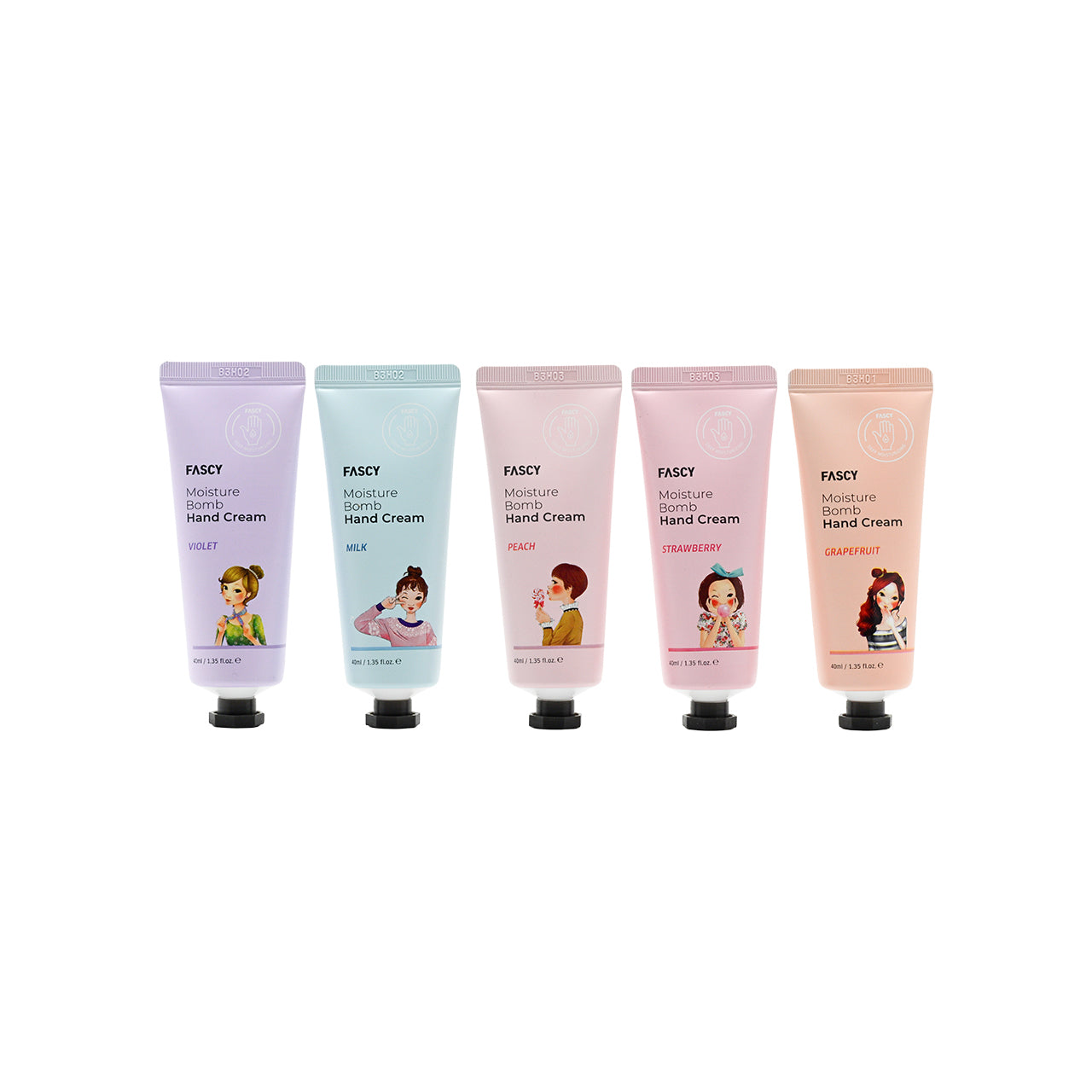 Fascy Moisture Bomb Hand Cream Set 5PCS