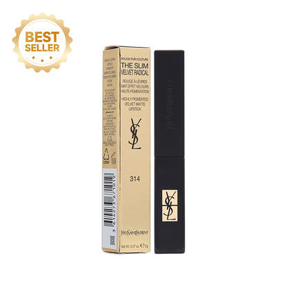 Yves Saint Laurent Rouge Pur Couture The Slim Velvet Radical Lipstick #314Limitless Cinnabar 2g