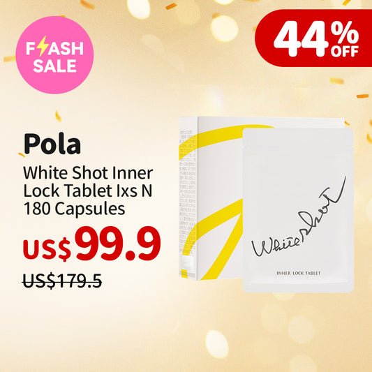 Pola White Shot Inner Lock Tablet Ixs N 180 Capsules