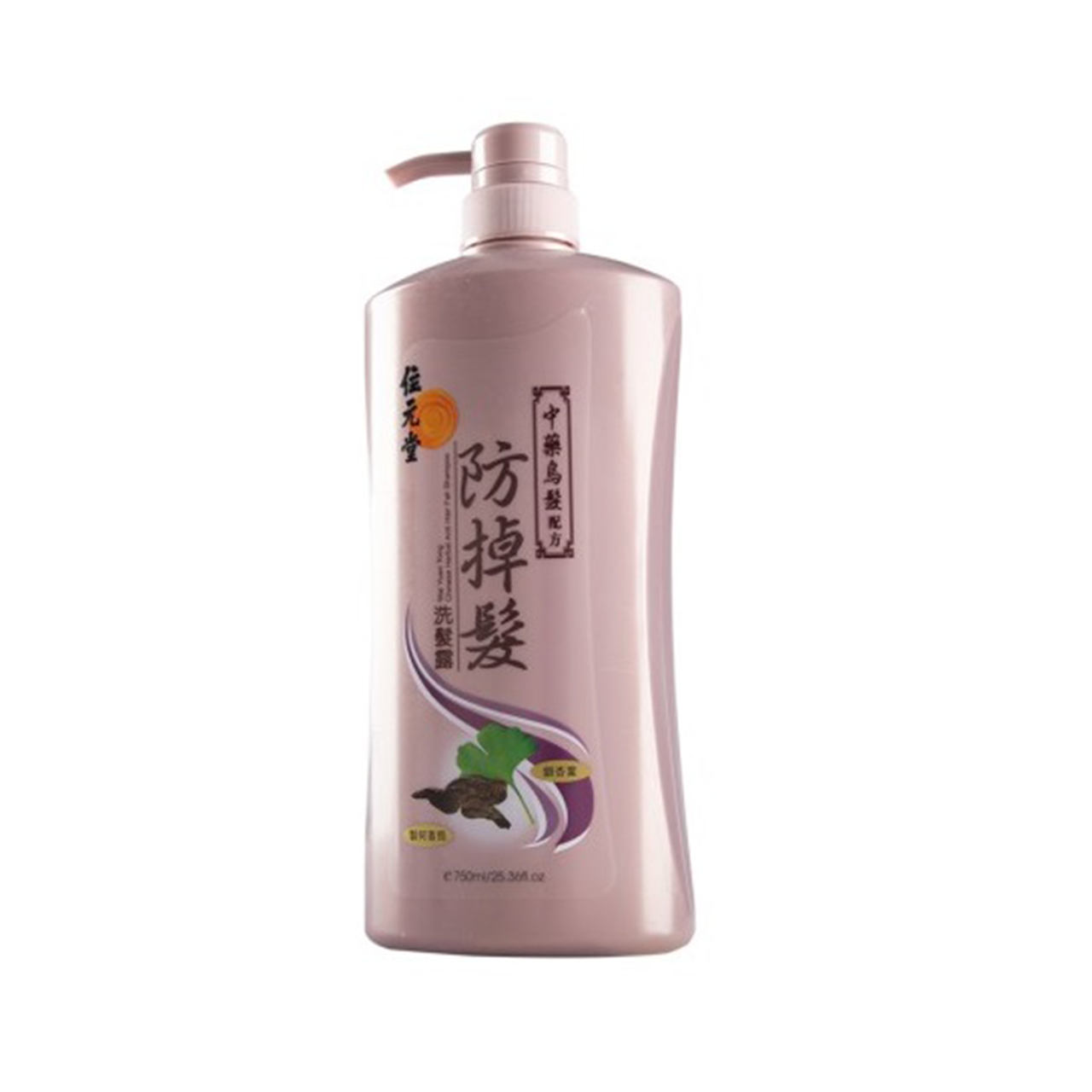 Wai Yuen Tong Chinese Herbal Anti Hair Fall Shampoo Hair Darkening Formula 750ML