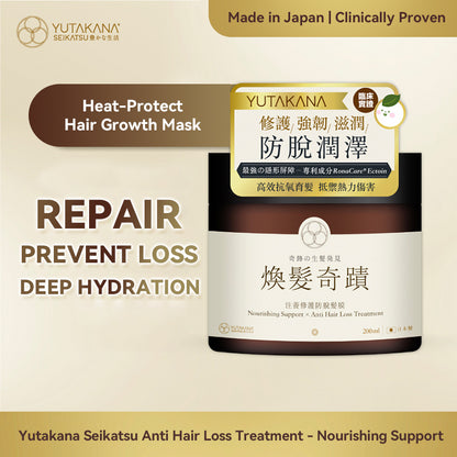 Yutakana Seikatsu Anti Hair Loss Treatment - Nourishing Support 200ml