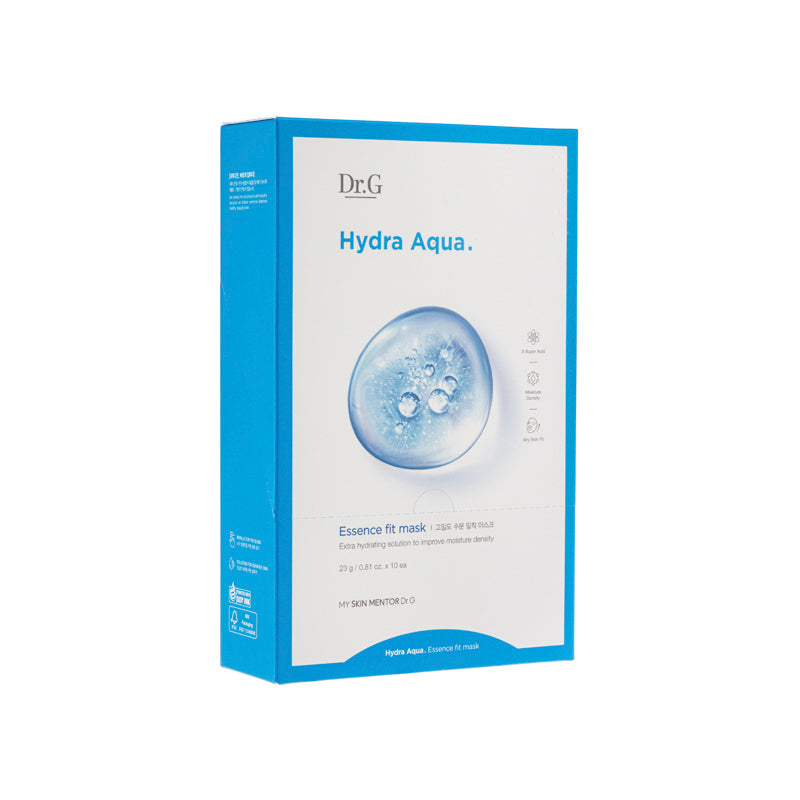 Dr.G Hydra Aqua Essence Fit Mask 10 PCS | Sasa Global eShop