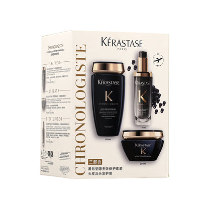 Kerastase Chronologiste 3 Step Revitalizing Routine For Hair &Scalp Set 3pcs