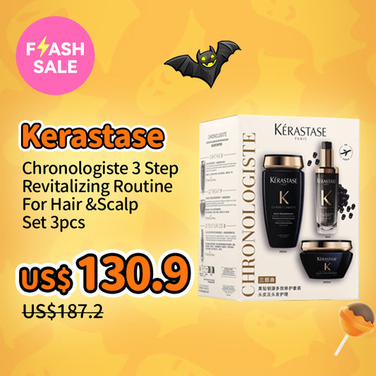 Kerastase Chronologiste 3 Step Revitalizing Routine For Hair &Scalp Set 3pcs