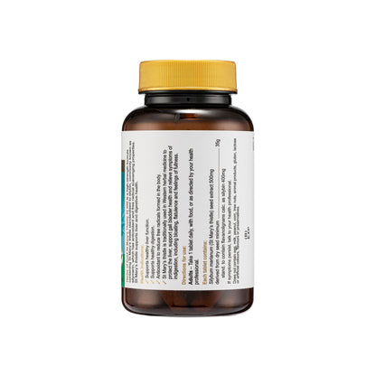 Herbs of Gold St Mary's Thistle 35000mg 60 Tablets | Sasa Global eShop
