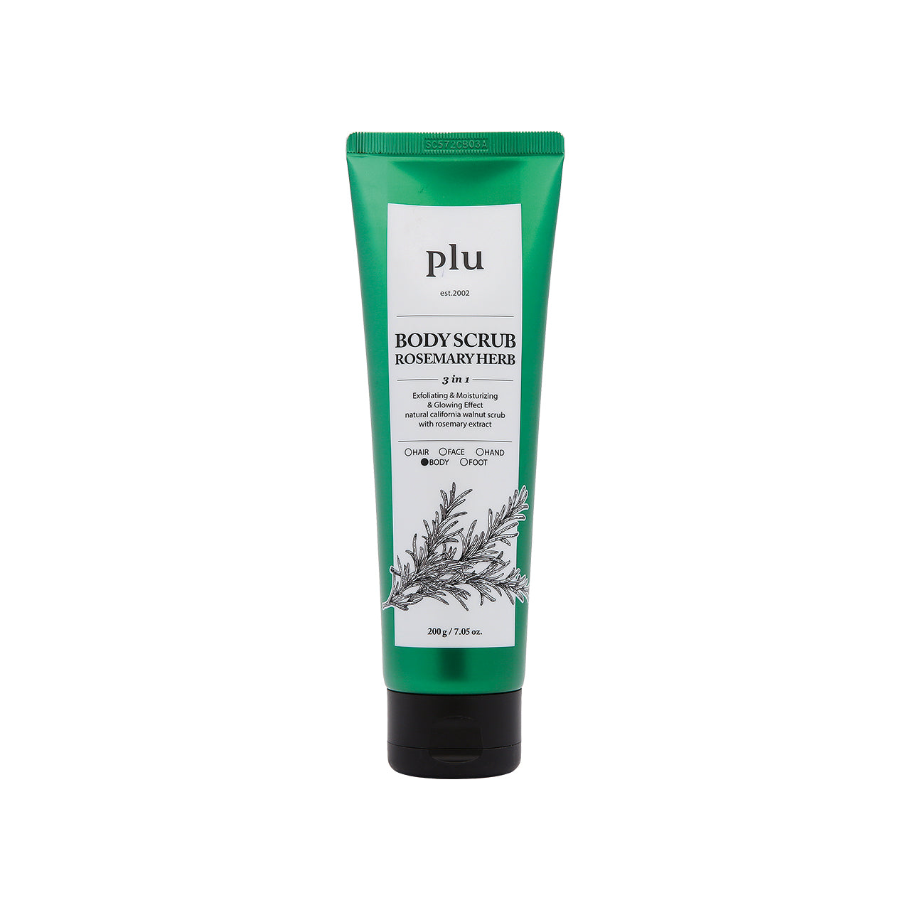 Plu Body Scrub Rosemary Herb