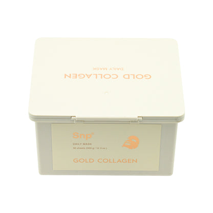 SNP Gold Collagen Daily Mask 30PCS