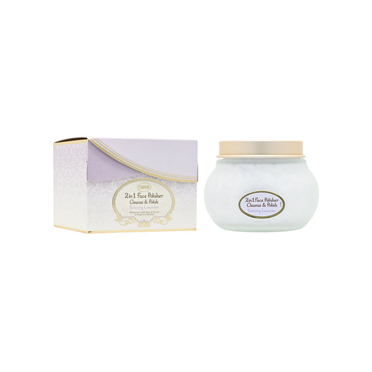 Sabon 2 in 1 Face Polisher - Relaxing Lavender 200ml