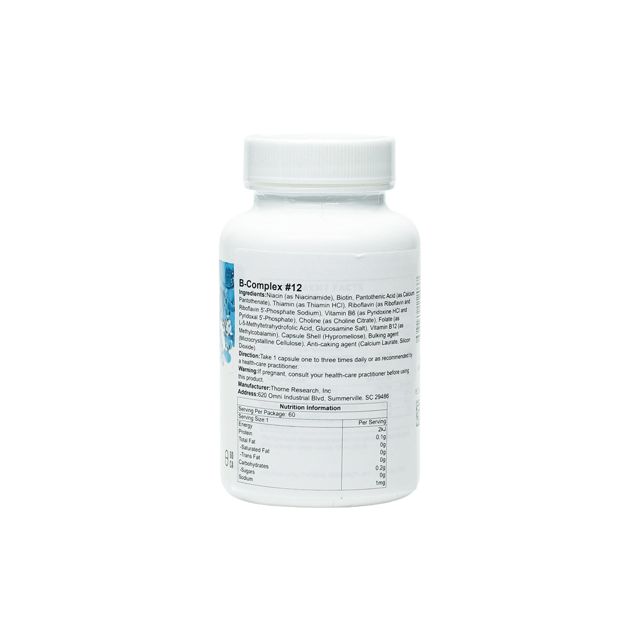 Thorne B-Complex #12 60 Tablets