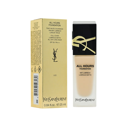 Yves Saint Laurent All Hours Foundation SPF 39/PA+++ #LC2 25ml