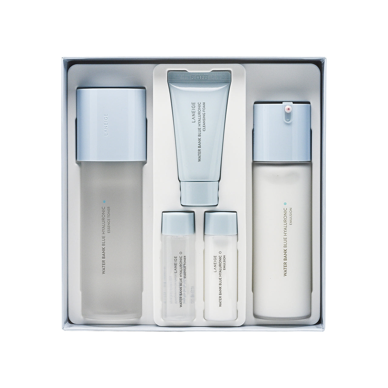 Laneige Water Bank Blue Hyaluronic Essential Set For Combination to Oily Skin 5pcs | Sasa Global eShop