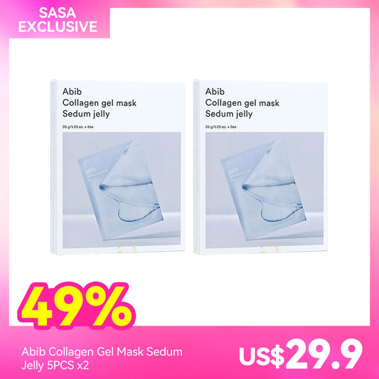 Abib Collagen Gel Mask Sedum Jelly 5PCS x2