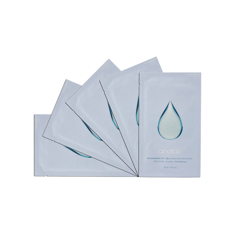 Andlab Niacinamide 2%+B5 Hydrating Face Mask 35ML X 5PCS – Sasa