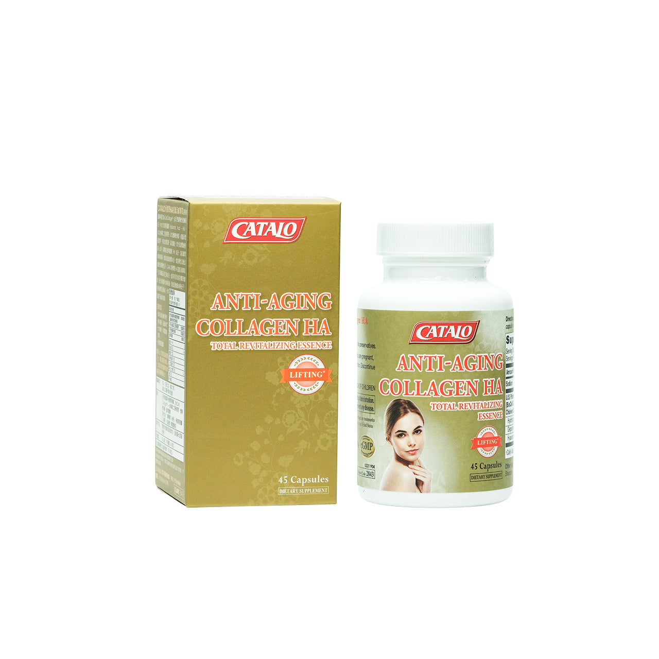 Catalo Anti-Aging Collagen Ha 45 Capsules