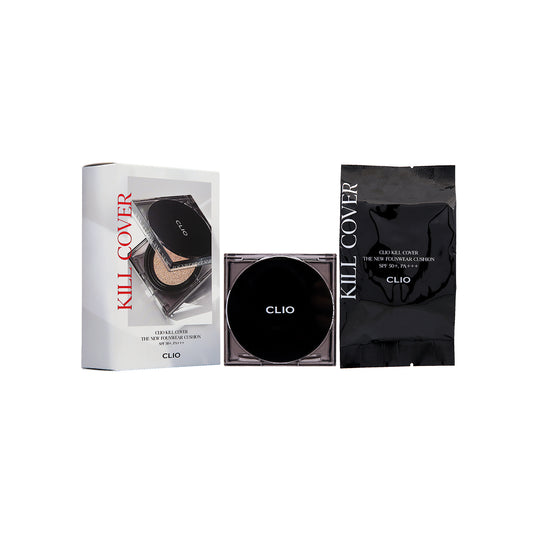 Clio Kill Cover The New Founwear Cushion SPF50+ PA+++  Plus Free Refill  #04 | Sasa Global eShop