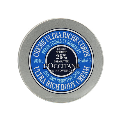 L'occitane Shea Butter Ultra Rich Body Cream 200ml | Sasa Global eShop