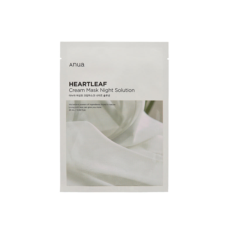 Anua Heartleaf Cream Mask Night Solution 5pcs
