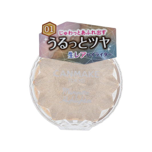 Canmake Munyutto Highlighter #01 Moonlight Gem 1pc