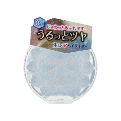 Canmake Munyutto Highlighter #04 Blue Topaz 1pc