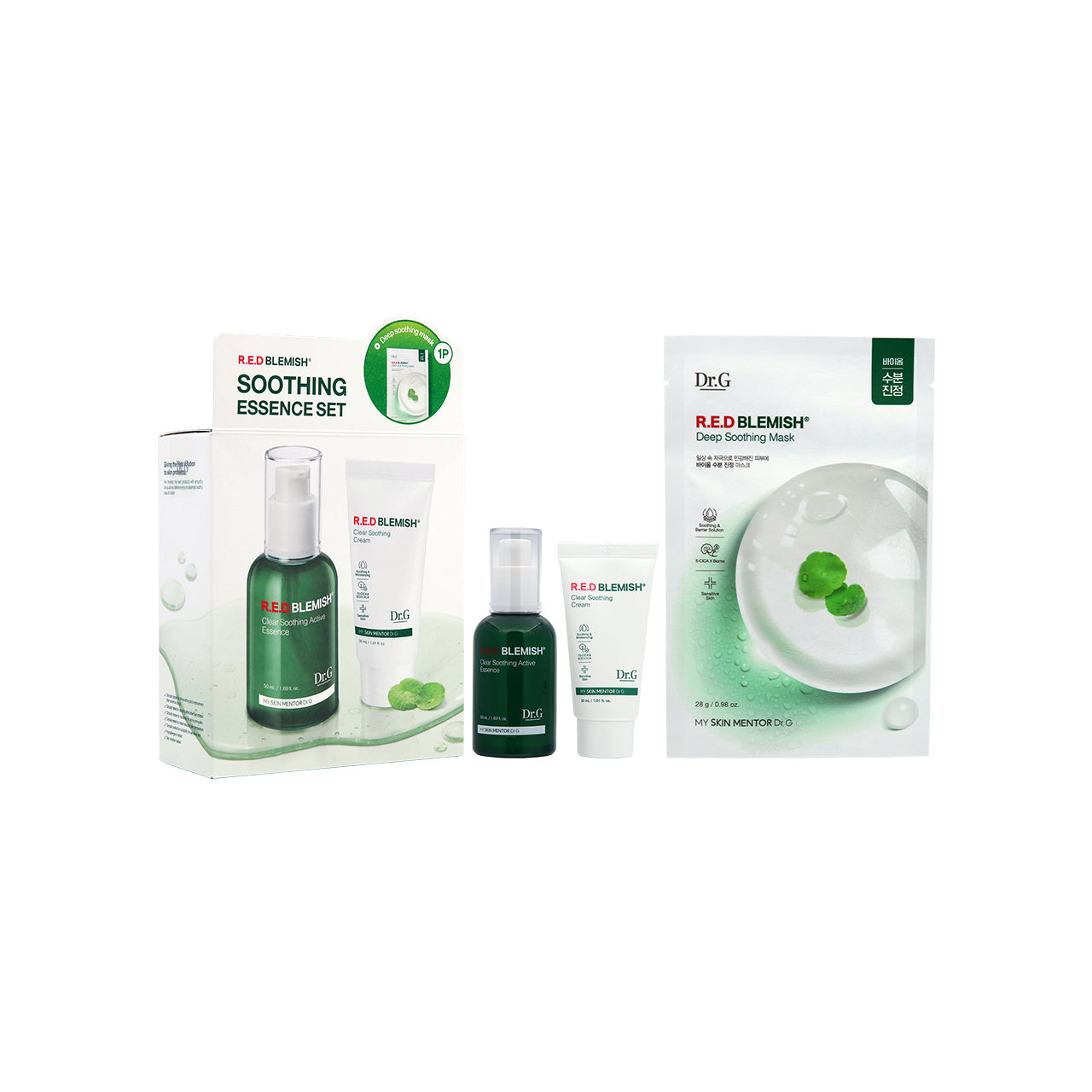 Dr.G Clear Soothing Active Essence Set 3pcs
