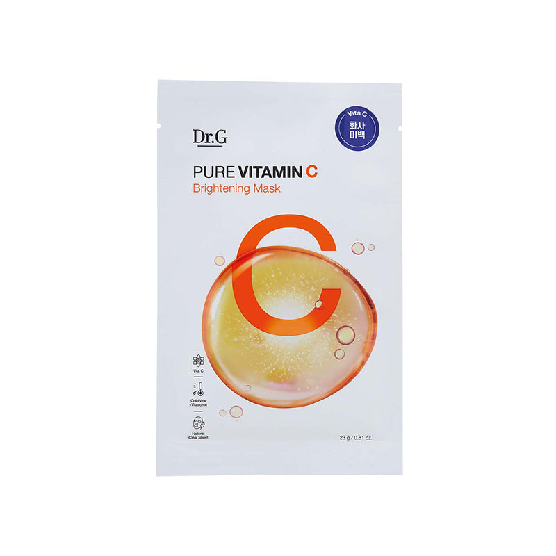 Dr.G Pure Vitamin C Brightening Mask 23g x 5pcs | Sasa Global eShop
