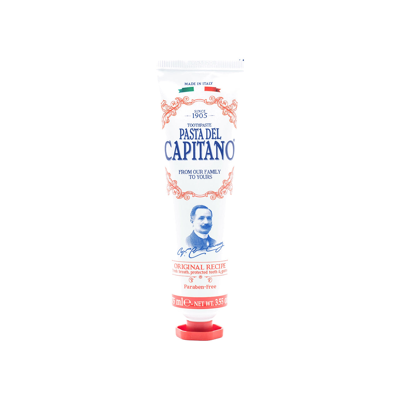 Pasta Del Capitano Original Recipe Toothpaste 75ml | Sasa Global eShop