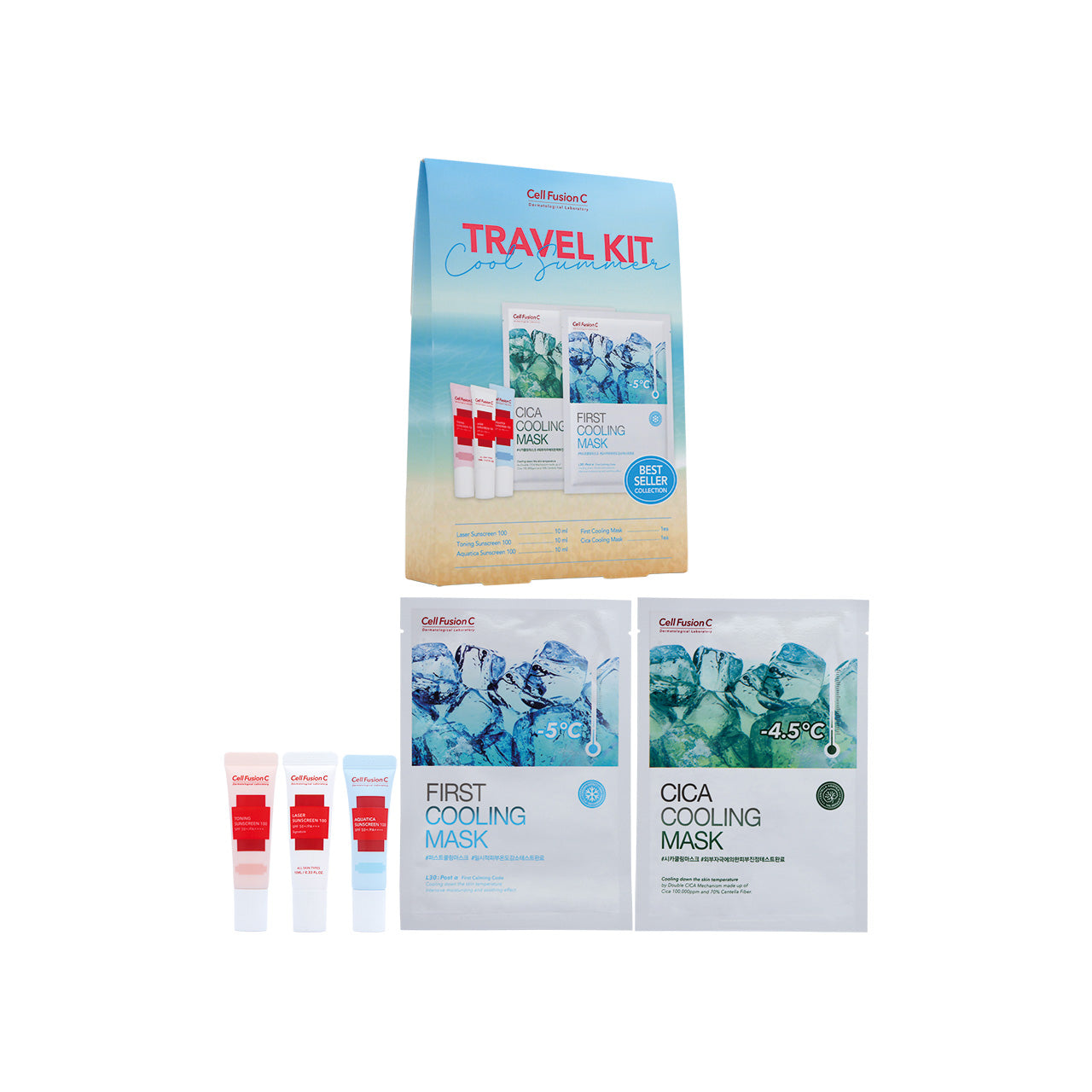 Cell Fusion C Summer Travel Kit 5pcs | Sasa Global eShop