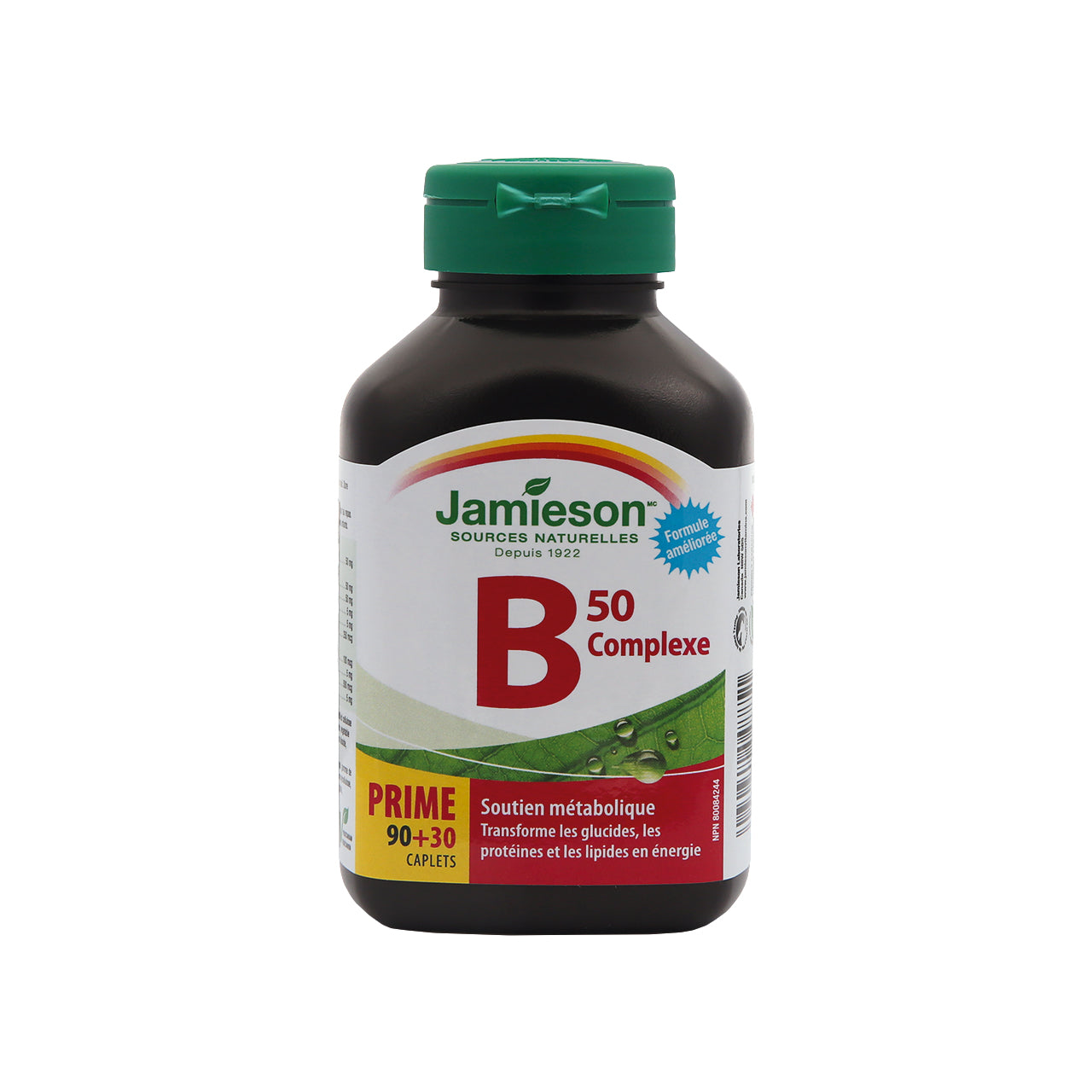 Jamieson Vitamin B Complex 50mg 120 capsules | Sasa Global eShop