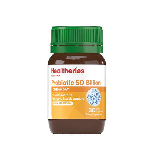 Healtheries Probiotic 50 Billion 30 capsules