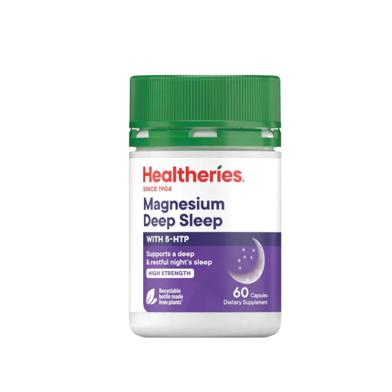 Healtheries Magnesium Deep Sleep with 5-HTP 60 capsules | Sasa Global eShop