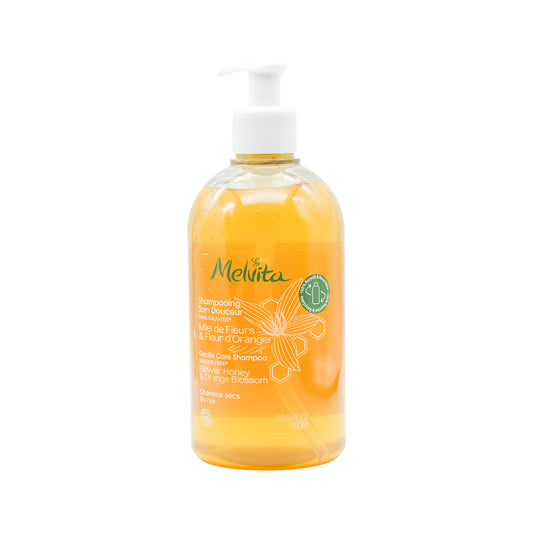 Melvita Gentle Care Shampoo Flower Honey & Orange Blossom 500ml | Sasa Global eShop