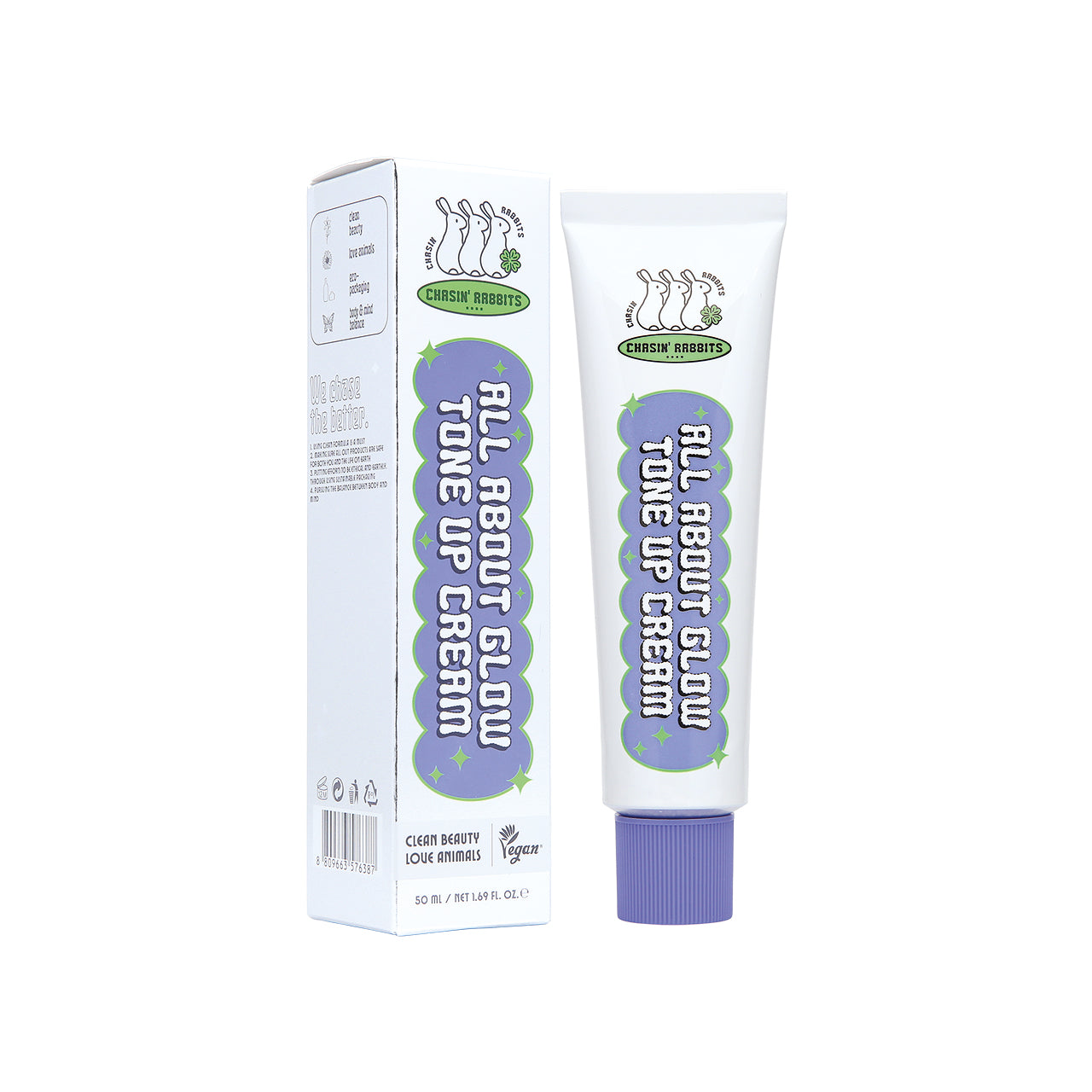 Chasin Rabbits All About Glow Tone Up Cream 50ml – Sasa Global eShop