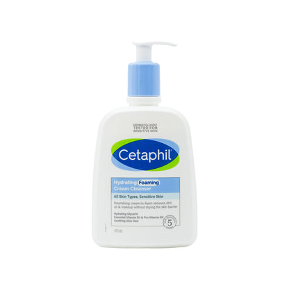 Cetaphil Hydrsting Foaming Cream Cleanser 473ml