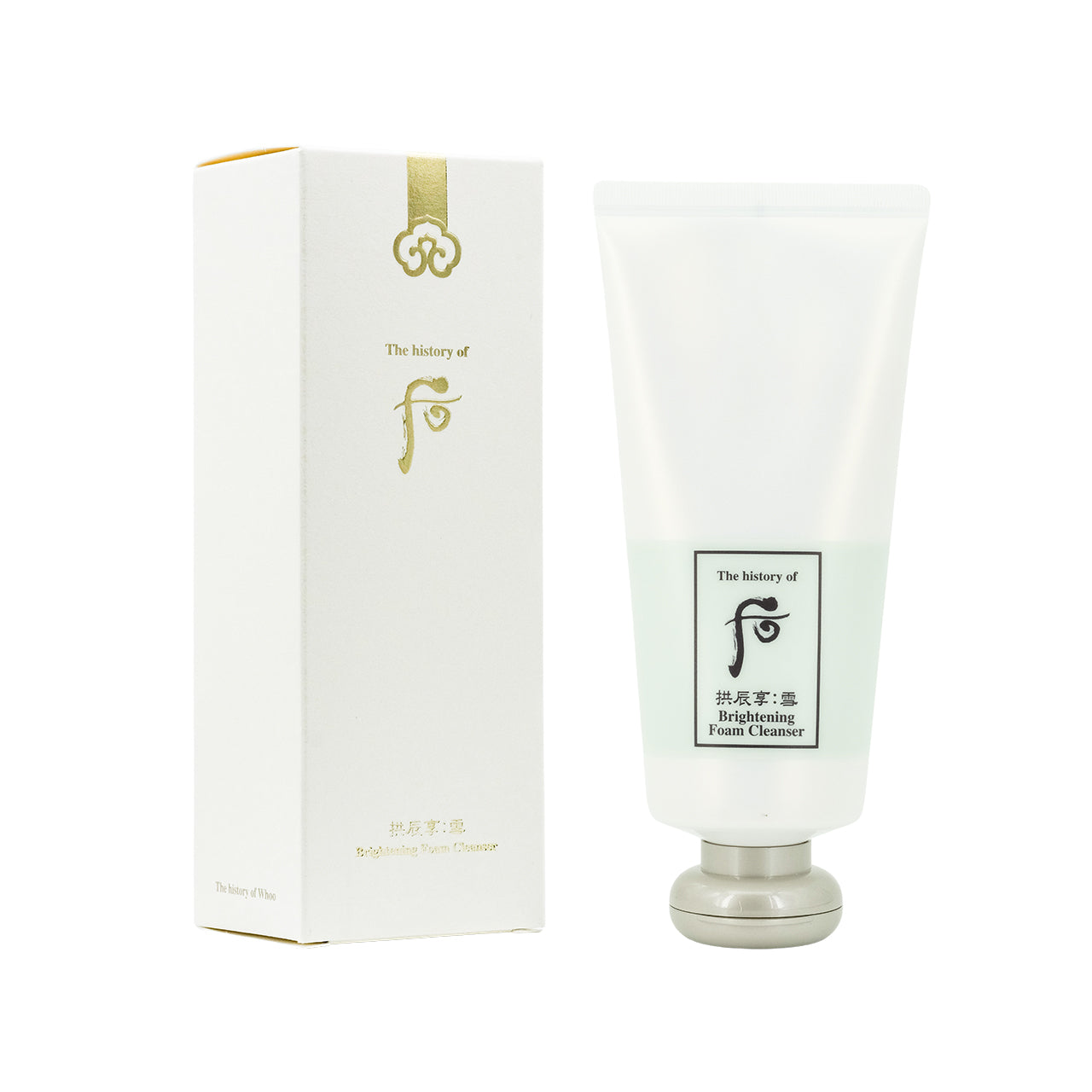 The History of Whoo Brightening Foam Cleanser 180ml | Sasa Global eShop