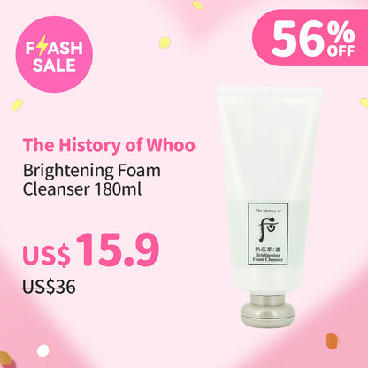 The History of Whoo Brightening Foam Cleanser 180ml
