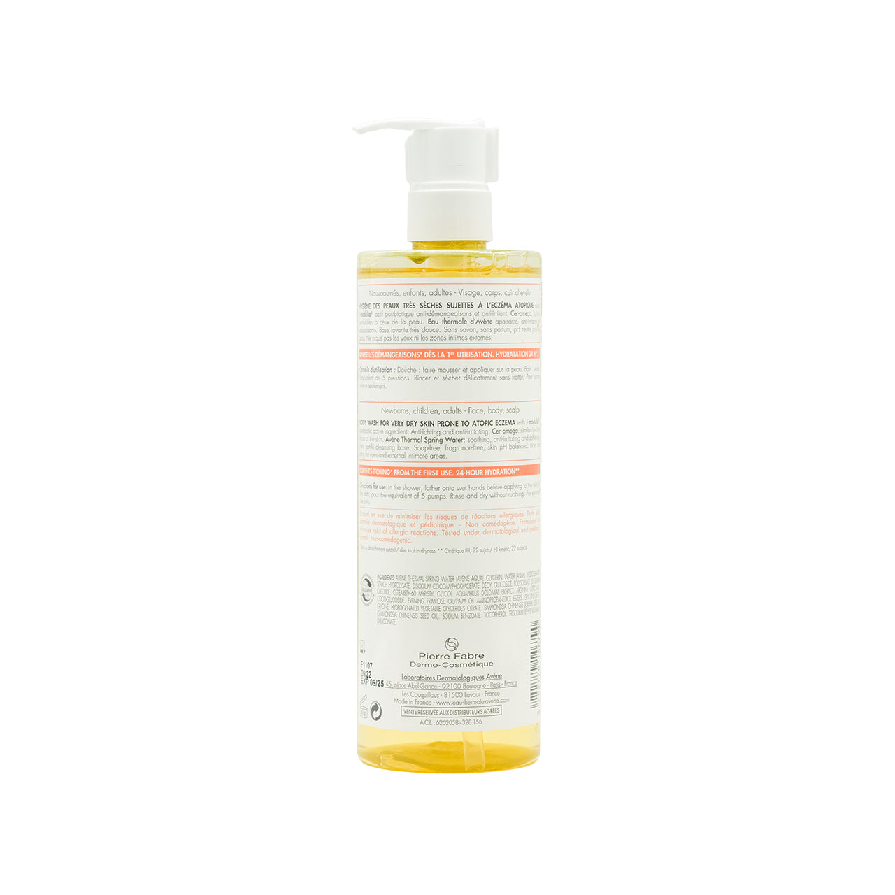 Avene XeraCalm A.D Lipid-Replenishing Cleansing Oil 400ml – Sasa
