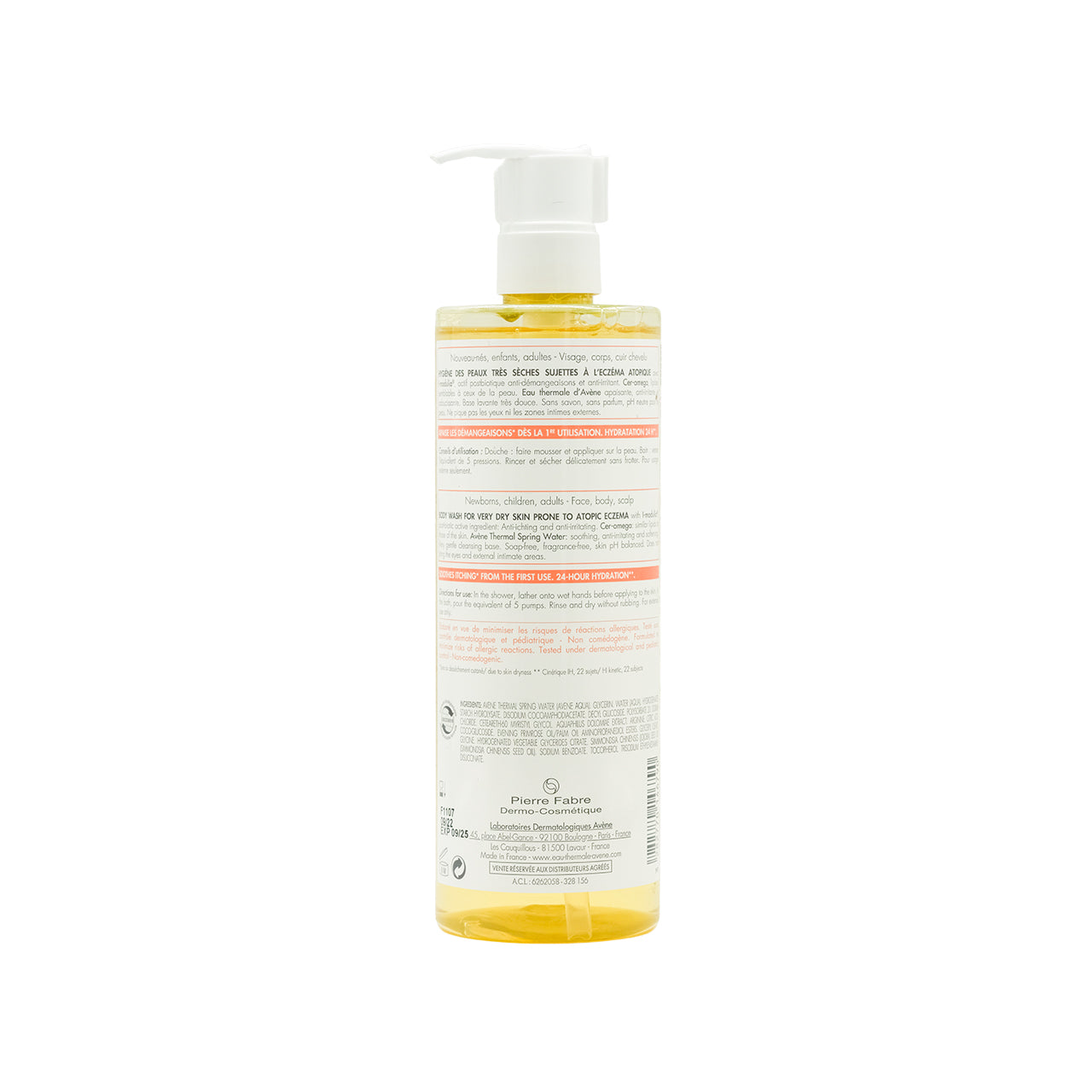 Avene XeraCalm A.D Lipid-Replenishing Cleansing Oil 400ml